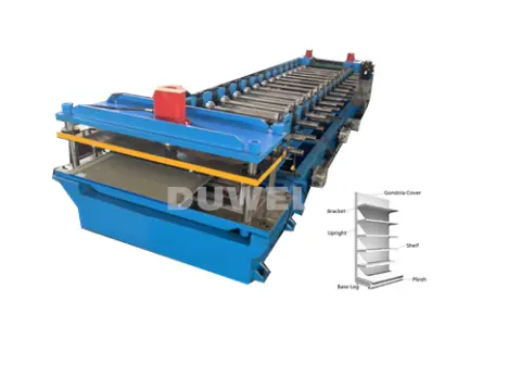 Shelf Panel Roll Forming Machine