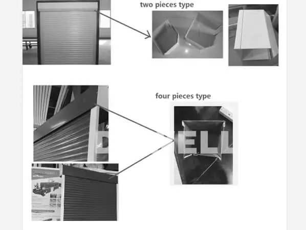 rolling shutter forming machine