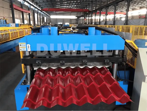 wall panel roll forming machine