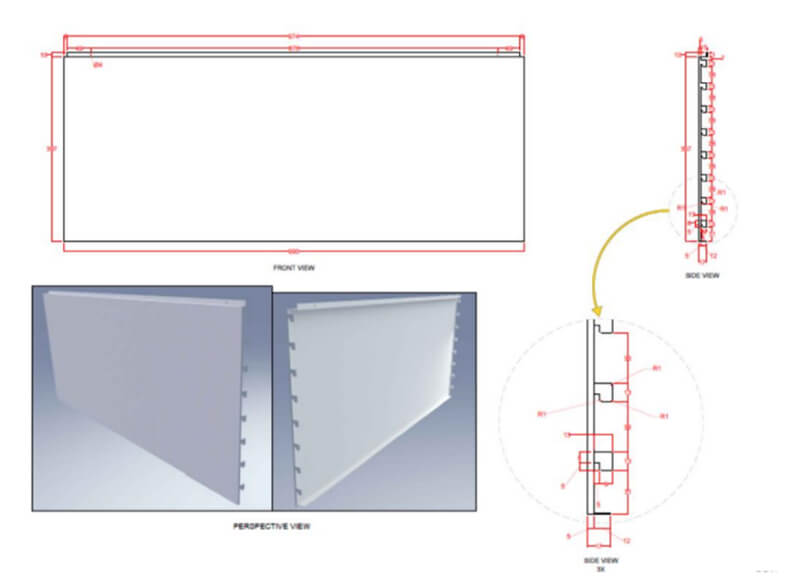 TECHNICIAN DETAILS of Shelf Panel Roll Forming Machine