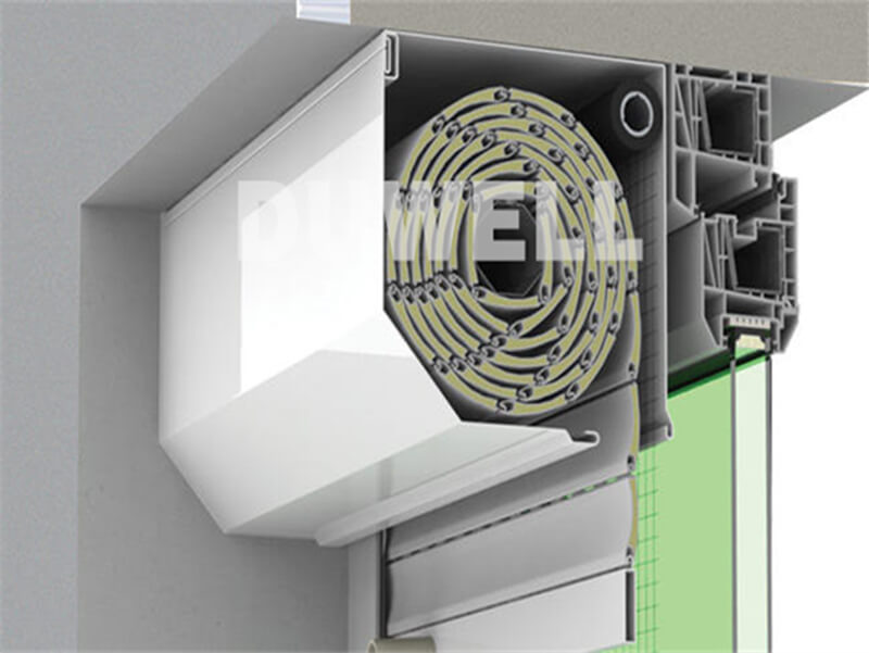 APPLICATION of Shutter Box Roll Forming Machine