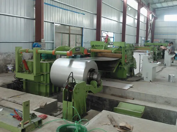 high speed steel coil slitting line